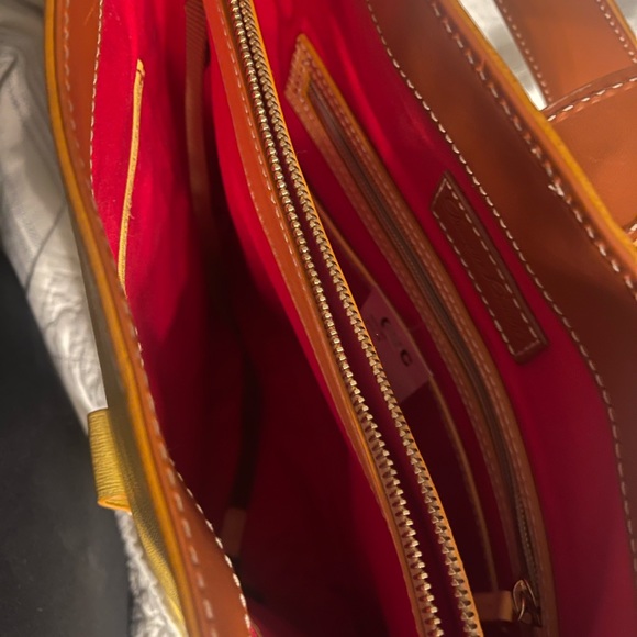 Brand new Yellow never used Dooney and Bourke over the shoulder bag - Picture 8 of 11